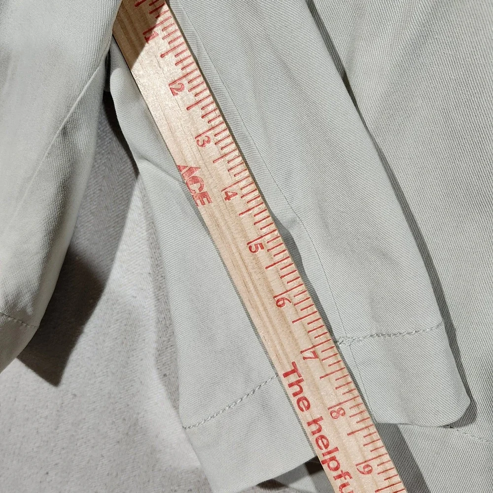 Tommy Bahama Boracay Chino Shorts Men 36 Tan Khaki Cotton Blend Stretch 9 Inseam